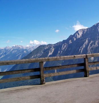 "Roßfeldstraße" nahe Berchtesgade