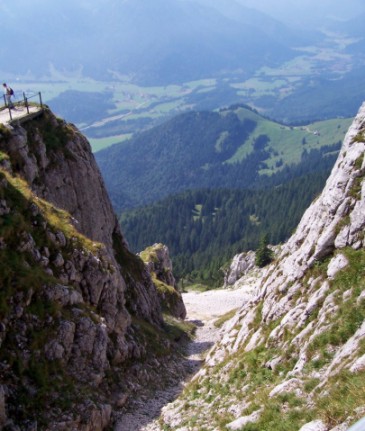 Einmaliger Landschaftsblick am Wendelstein