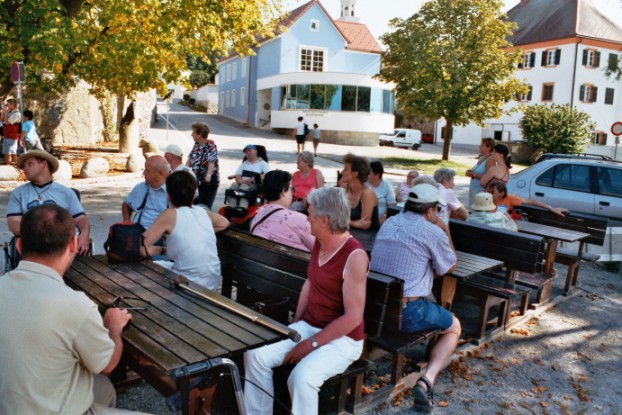 Warten auf das Schiff