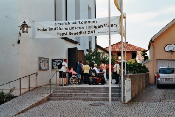 Taufkirche von Bennedikt XVI.