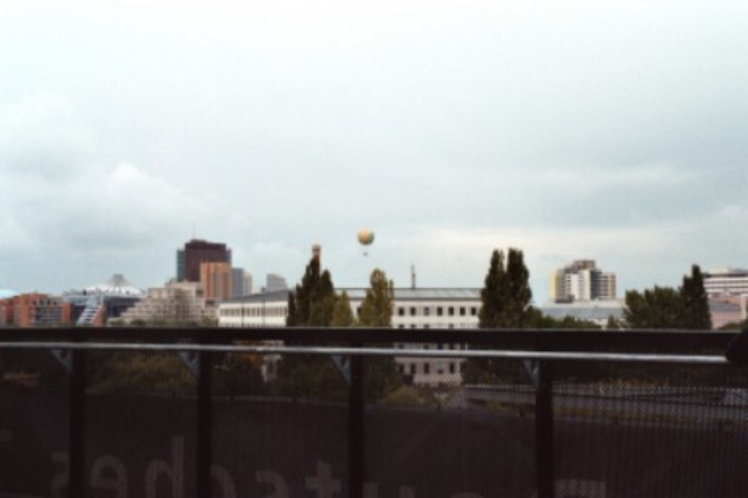 Terrasse des technischen Museums - Blick auf die Stadt