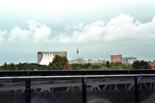 Terrasse des technischen Museums - Blick in Richtung Fernsehturm