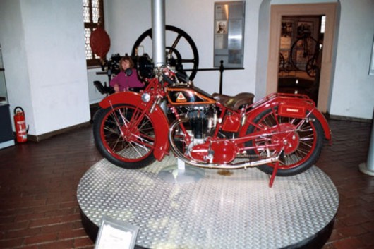 im Motorrad - Museum auf Schloss Augustusburg