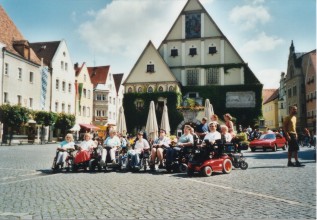 Gruppenfoto in Weiden